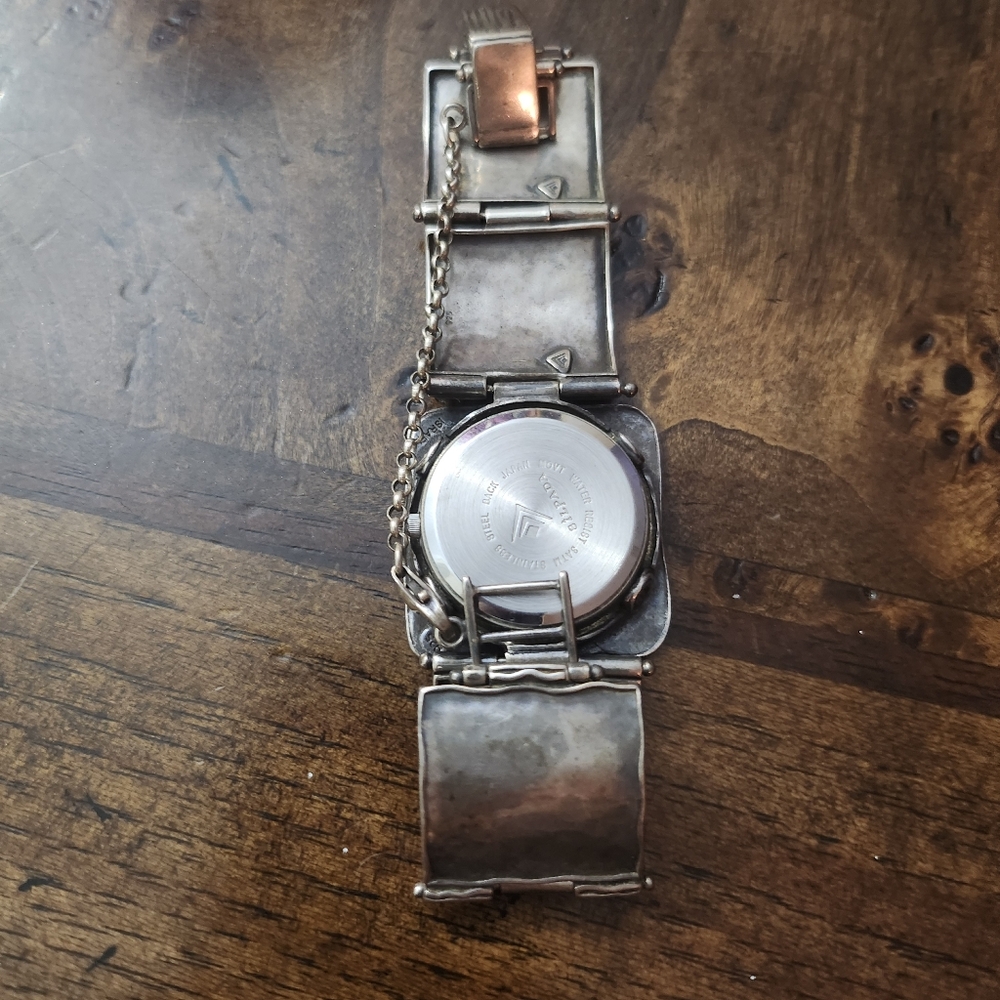 Silpada Solid 925 Sterling Silver Watch Square Pa… - image 5